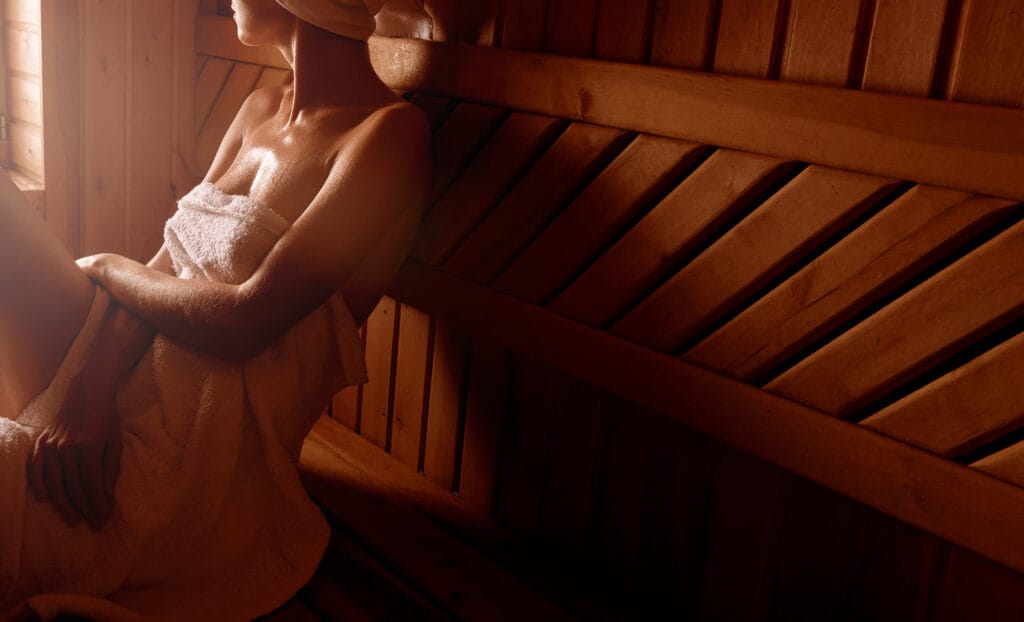 spa treatment in a traditional sauna outdoor sauna maintenance