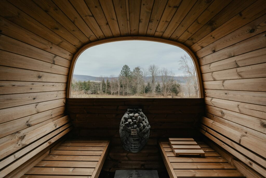 rural choosing a home sauna